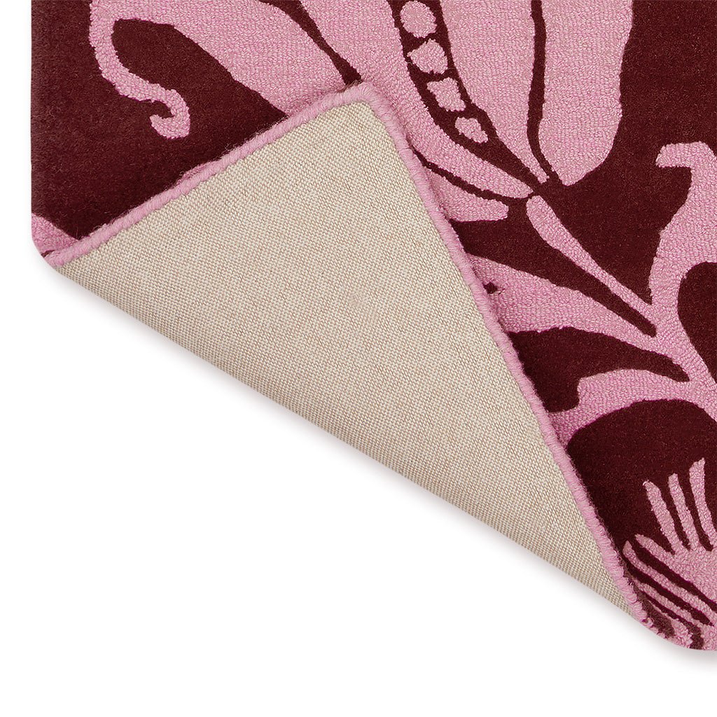 Devil Beetle Handmade Tufted Wool Carpet - Corner