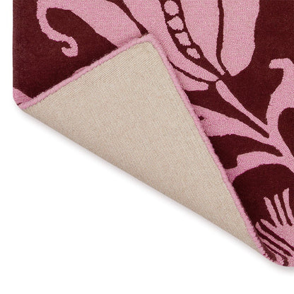Devil Beetle Handmade Tufted Wool Carpet - Corner