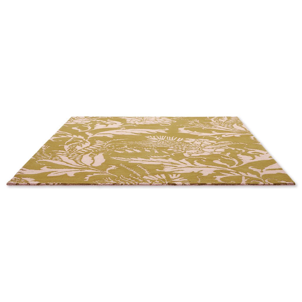 Crystal Clear Handmade Tufted Wool Carpet - Floorshot