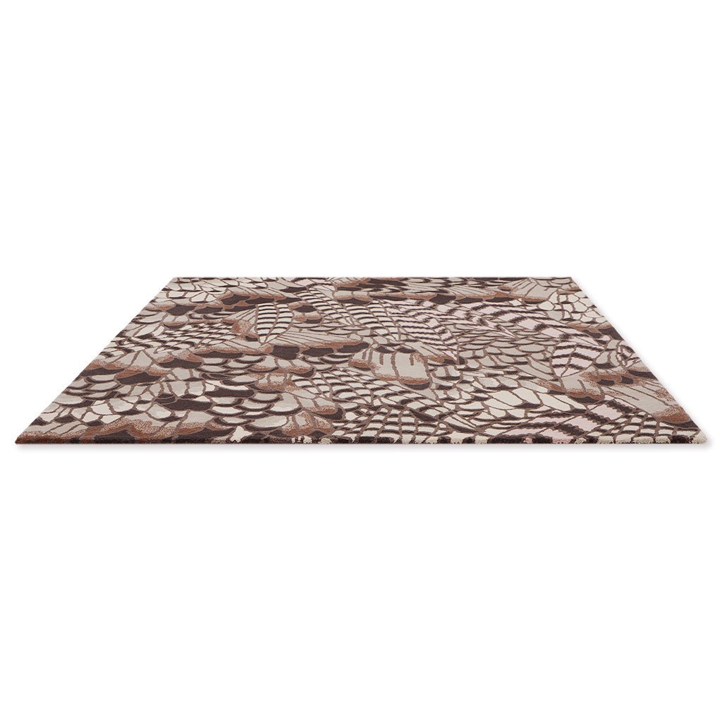 Natural Feathers Handmade Tufted Wool Carpet - Floorshot