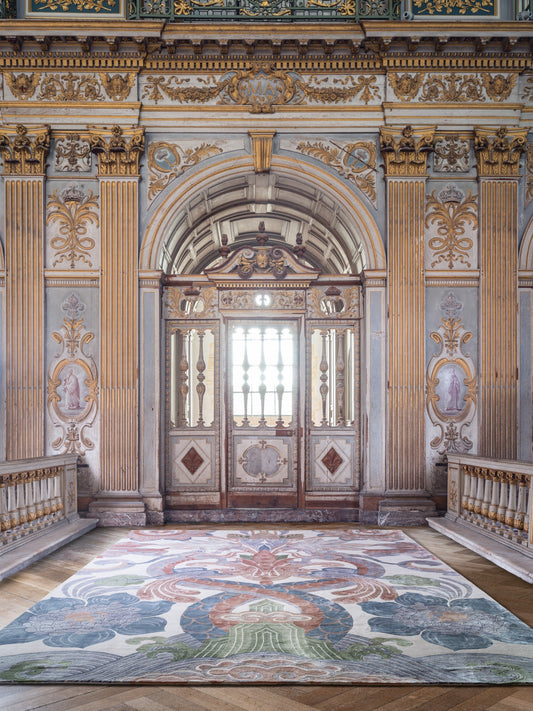 Secret Garden Handmade Tufted Wool Carpet