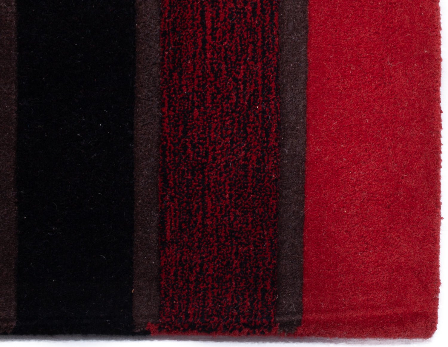 Wonderland Sea Handmade Tufted Wool Carpet - Corner